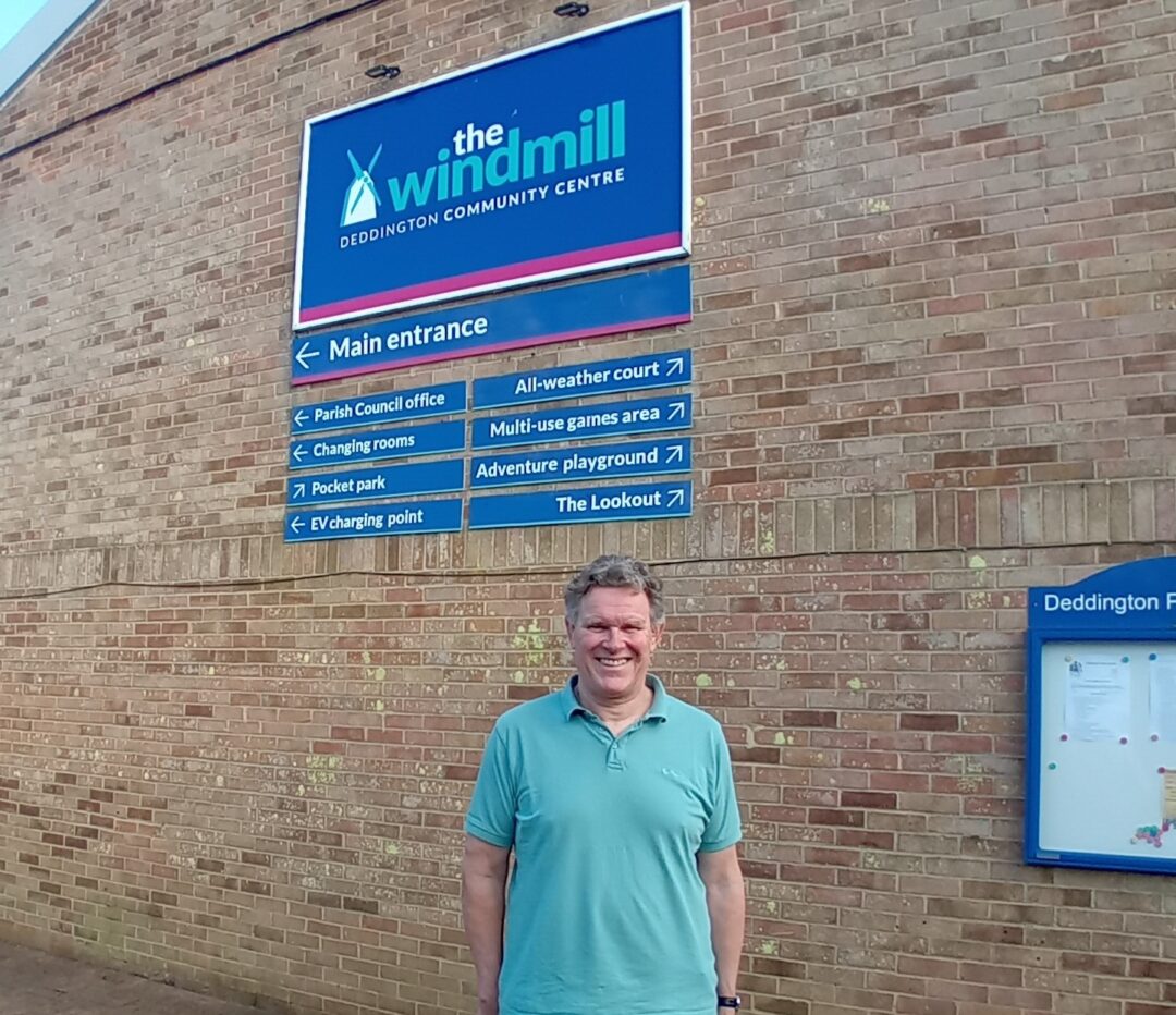 A cup of coffee with Vaughan Jones, Chair of the Deddington Windmill